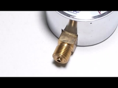 Манометр давления капсулы 90mbar Черная сталь низкий 60 мм Манометр типа Bellow