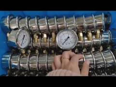 Промышленный манометр YN52mm гидравлический масляный прессометр 52mm 1/4NPT