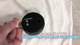 радиальный манометр.Спиральный тип Бурдона подходит для очень высокого давления.