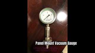 все из нержавеющей стали, среднее давление 0 ~ 1,6 МПа/0 ~ 230 фунтов на квадратный дюйм, двойная шкала; одинарная шкала 0 ~ 16 бар; высокое давление