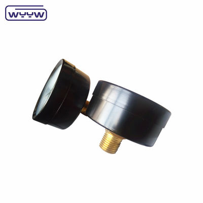 общий портативный датчик давления Y-40Z0-10BAR PSI 40mm 1,5 &quot;осевой черной стали