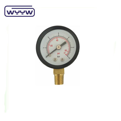 Обычный газовой манометр 1,5 дюймовый, датчик давления 1/8 NPT