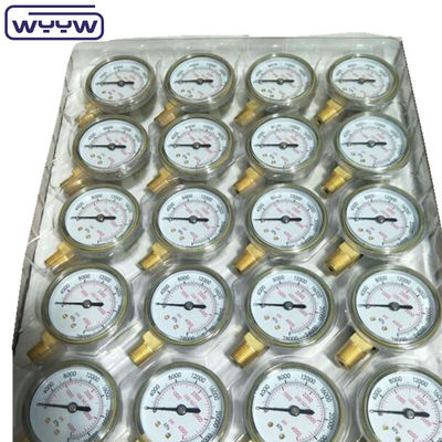 Высокое качество с конкурентоспособной ценой CE EN837-1 Водный воздух 1psi (0 - 600 Psi) Npt 1/4 Массуляр давления воды