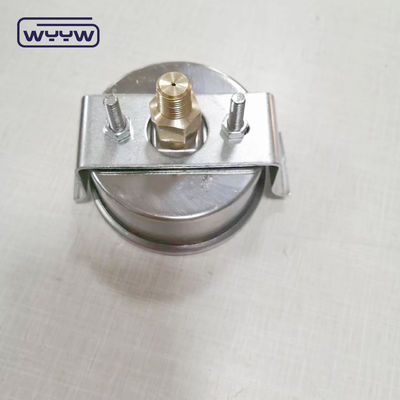 ss304 гидравлический разъем 1/4&quot; bsp 2,5&quot; осевой жидкостью заполненный клемм давляющий прибор