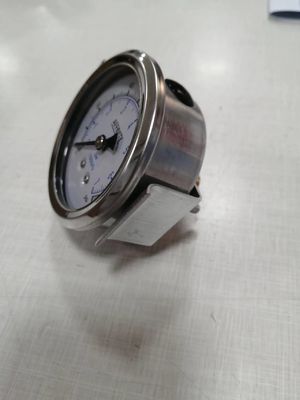 ss304 гидравлический разъем 1/4&quot; bsp 2,5&quot; осевой жидкостью заполненный клемм давляющий прибор