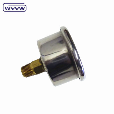 40 мм центер назад OEM 1/4 &quot;bsp npt 1,5 дюйма лицо глицерина заполненный датчик давления