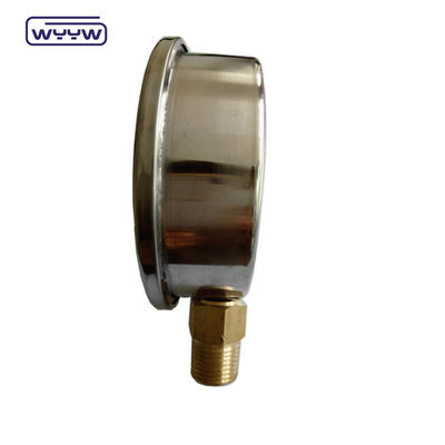 Гидравлические жидкие глицериновые баллоны 100 мм дно 3/8&quot;BSP 1/2&quot;G датчики давления EN837-1