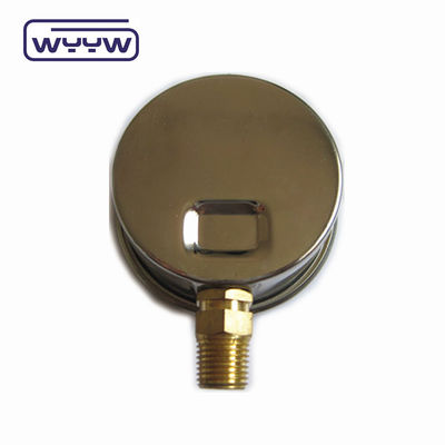 Высококачественный латунный соединение 1/4 &quot;BSP двойной шкалы бар Psi EN837-1 Accurac 1.6 жидкость заполненный датчик давления