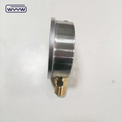 0-250psi Нижний масло заполненный грязевой насос Гидравлические датчики давления с латуни внутренних