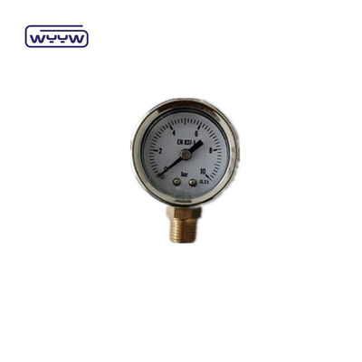 SS Case Gas Test Pressure Gauge 40mm Диалог размера на заднем плане