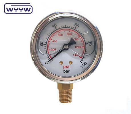 2.5&quot; Глицериновый масляный давлитель, Lm Bar давлитель