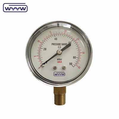 mbar inH2O Малодавкие мельницы с датчиком давления 2,5&quot;