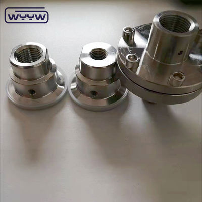 2 &quot;1,5&quot; 1/2 &quot;НПТ диафрагма давляющий из нержавеющей стали SS316 Три сцепление давляющий из