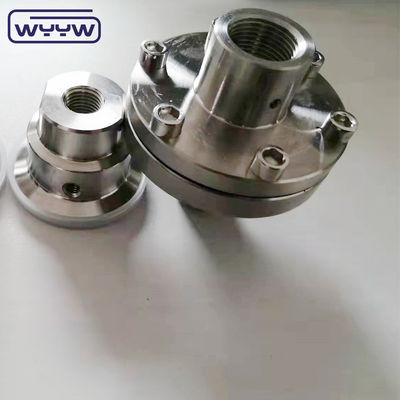 2 &quot;1,5&quot; 1/2 &quot;НПТ диафрагма давляющий из нержавеющей стали SS316 Три сцепление давляющий из