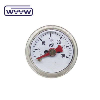 30 мм 1/8&quot; Bsp мини-прибор для измерения давления 4500 Psi хромный латунный материал