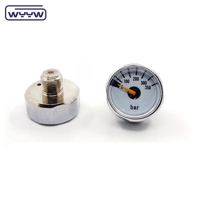 OEM Китайская цена 28 мм диаметром 1/8 &quot;бспп бурдон трубки манометр PCP пейнтболл латуньный датчик давления 315 бар