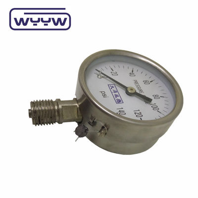 2.5' 4' 6' Face Bourdon Tube Oil / Dry Air Pressure Gauge Манометр