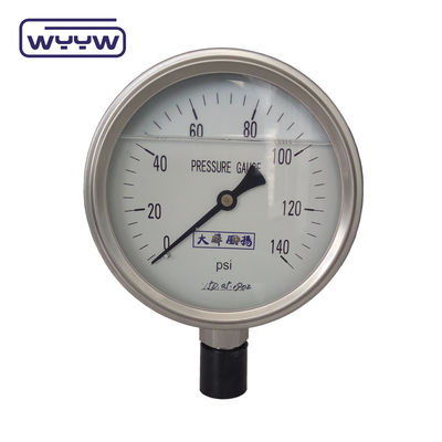 SS304 0-100Bar PSI 63mm 100mm Глицерин Манометр Датомер Глицерин Наполненный