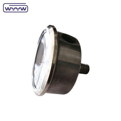 высококачественный аксиальный манометр MPa/bar/kg Задняя связь 60mm полный 304ss стальной датчик давления