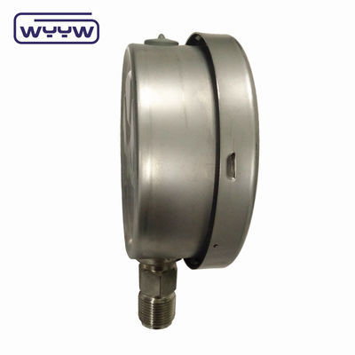 Промышленный специальный штрих psi kgf/cm2 датчик давления из нержавеющей стали, устойчивый к ударам, глицеринный манометр YTN-100H