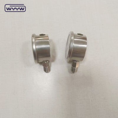 Нержавеющая сталь Буртон трубы жидкий габарит 1/4&quot; 1/2''BSP/PT/NPT/G/M нить ± 1,6% полной шкалы