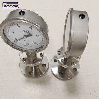 1/4 1/2 " дюйм NPT BSP диафрагма габарит Нижняя точка соединения ± 2,5% 1,6% точность