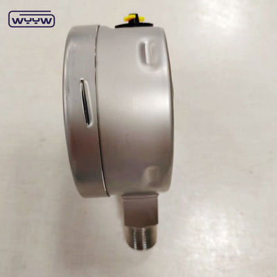 Байонт Ss304 корпус ss316 нить Глицерин заполненный безопасное стекло датчик давления с указателем на регулировку