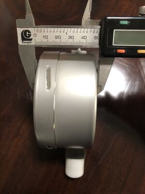 SS316 Construction Weather-Resistant Stainless Steel Pressure Gauge for Medium & High Pressure Ranges